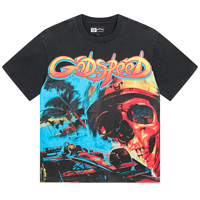 GODSPEED Skeleton Racer T-shirt