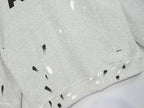 Amiri Paint Splatter Hoodie Grey