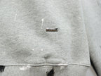 Amiri Paint Splatter Hoodie Grey