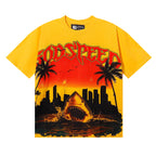 Godspeed City Coconut Tree Shark T-Shirt