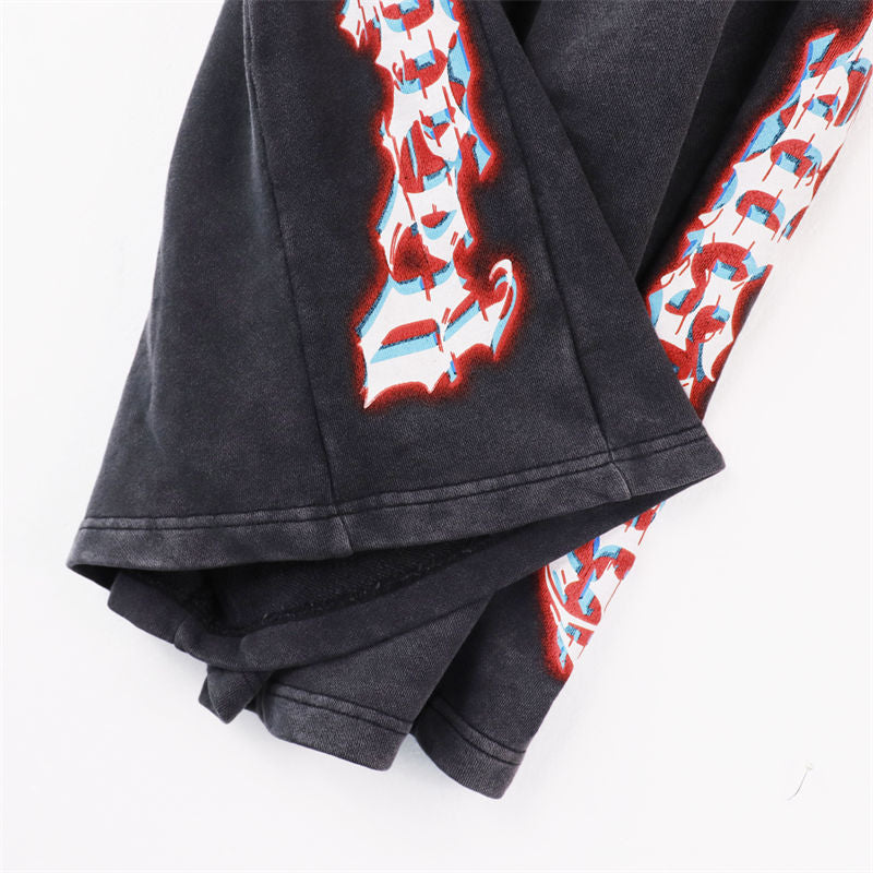 Godspeed Lettering Pattern Shorts #8770
