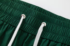 AMIRI Straight-Leg Mid-Length Logo-Print Swim Shorts