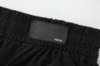 AMIRI Pool Cue Straight-Leg Mid-Length Logo-Print Swim Shorts