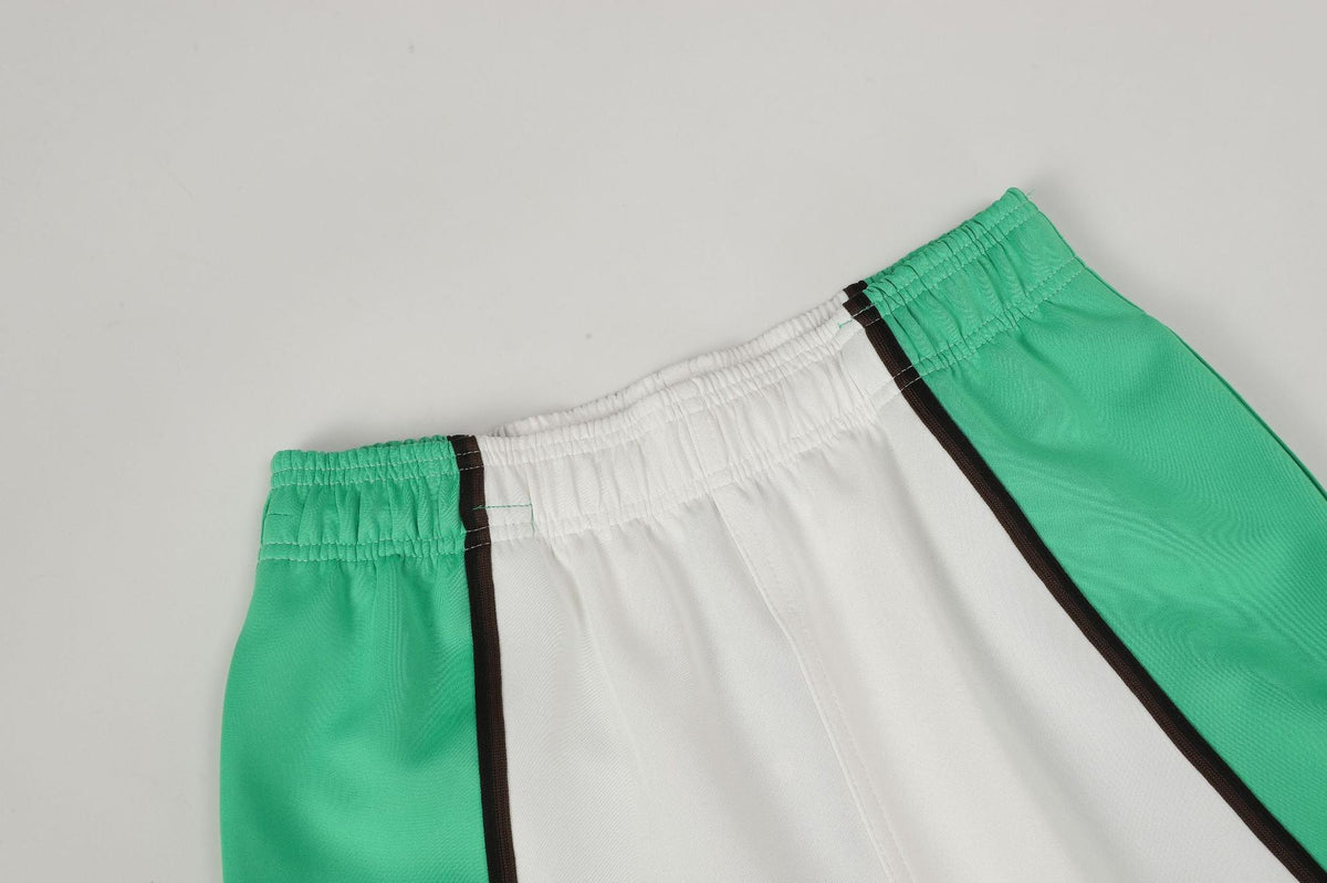 Denim Tears Green White Track Pants