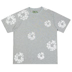 Denim Tears Crystal Patch Cotton logo Design T-Shirts