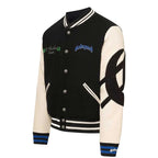 Godspeed Mens F.T.D Wool Varsity Jacket Black/blue
