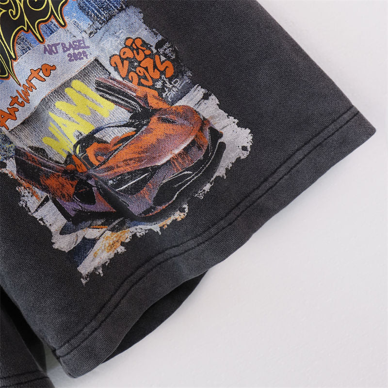 Godspeed Sports Car Pattern Shorts #8780
