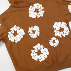 Denim Tears The Cotton Wreath Hoodie Brown