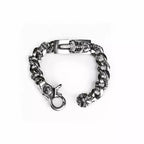 DAGGER ID FANCY LINK CLIP BRACELET 6
