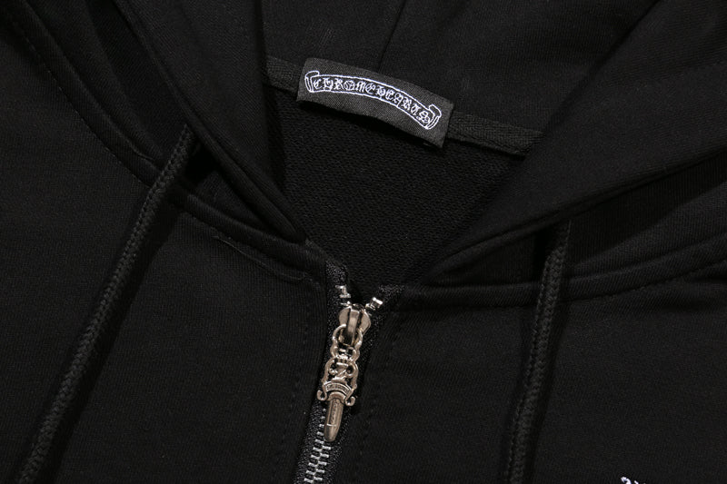 Chrome Hearts New Zip Up Hoodie 5014