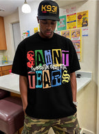 Saint Michael Graphic Printed T-Shirt