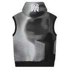 AMIRI Flock Hooded Sleeveless Sweatshirt