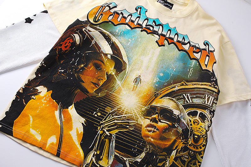 GODSPEED Chosen One Layered Long Sleeve T-Shirt