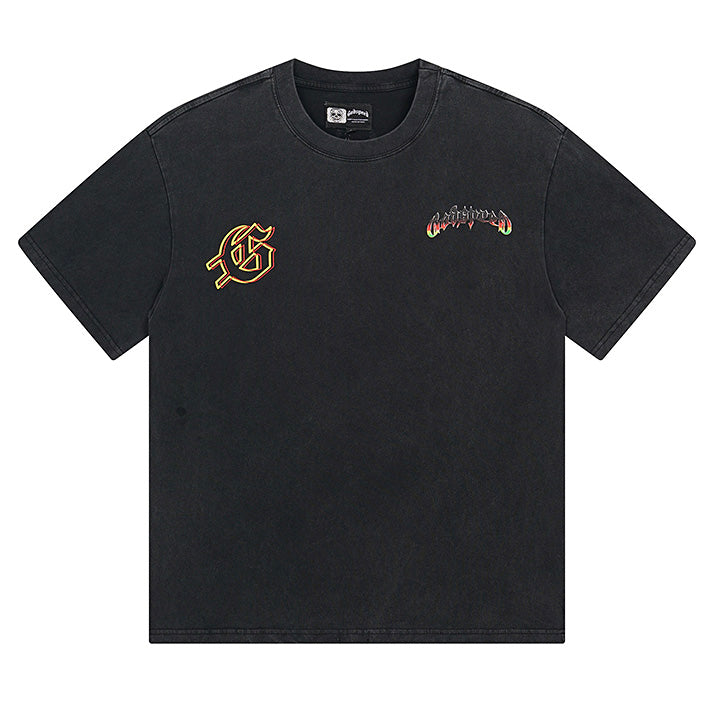 GODSPEED Skeleton Motorcycle T-shirt