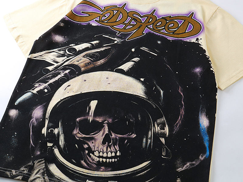 GODSPEED Skeleton Astronaut T-shirt